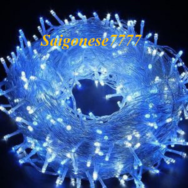Đèn Led Không Chớp Xài Điện-Dài 8 Mét Đèn Led Đom Đóm Fairy Light Quấn Cây Sân Vườn Trang Trí Tiệc Lễ Tết Noel