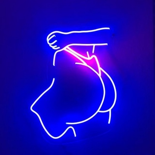 Đèn Led Neon Sign đèn trang trí đèn neon Hình Mông sexy