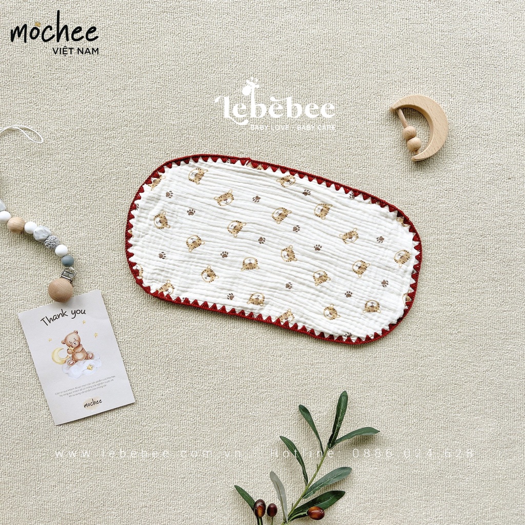 Gối lót xô Mochee thấm mồ hôi cho bé sơ sinh – Lebebee