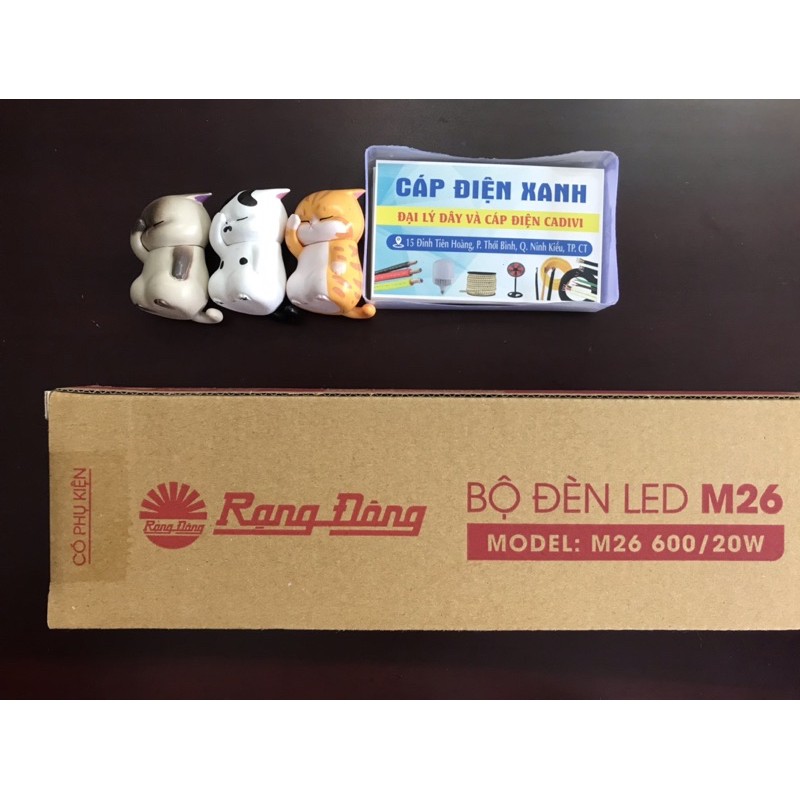 (Giá Sốc) Bộ Đèn Led Tuýp Bán Nguyệt Rạng Đông - Bộ Led Thuỷ Tinh - 60cm - 120cm - M26 - M21.1 Bảo Hành 1 Đổi 1