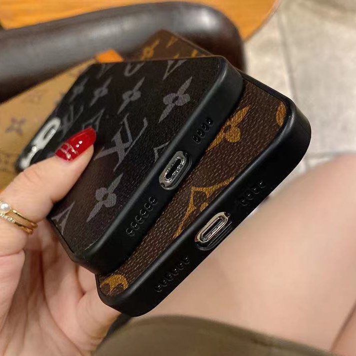 Ốp Điện Thoại Da PU Thời Trang Cho iPhone Case 14 13promax 12pro 11 XSMAX