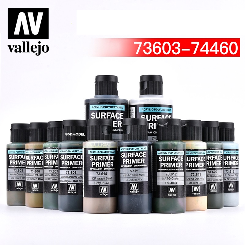 Sơn lót gốc nước Vallejo Surface Primer 73603-74460 17ml-60ml - Sơn Mô Hình