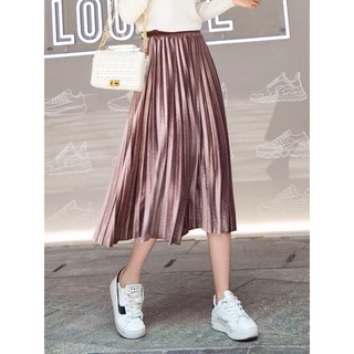 Chân váy dập ly