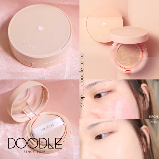 Phấn nước kiềm dầu, lâu trôi Romand Better Than Matte Cushion 14g (Có Sẵn) | BigBuy360 - bigbuy360.vn