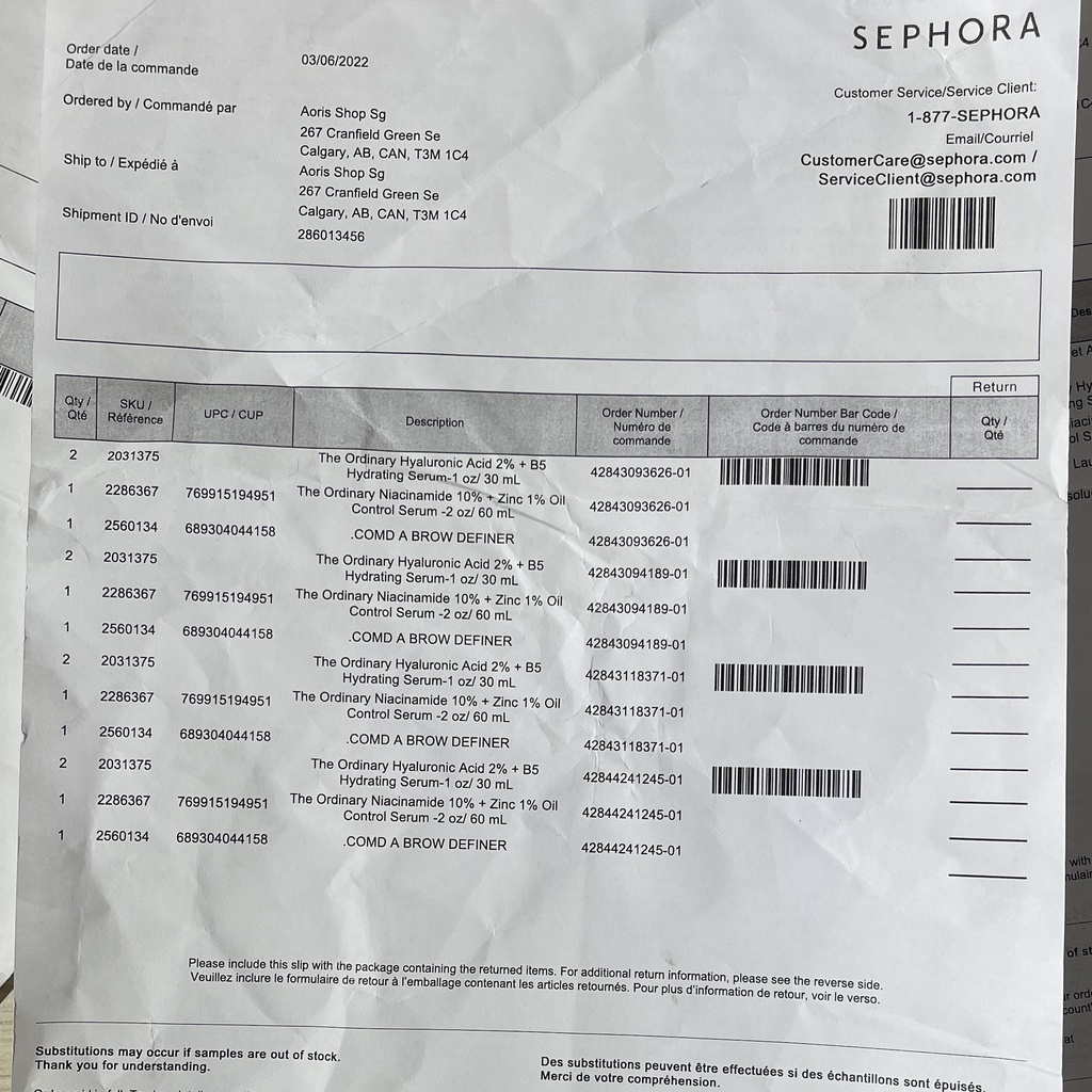 Cấp nước, phục hồi da The Ordinary Hyaluronic Acid 2% + B5 30ml