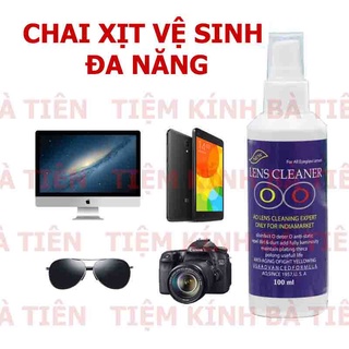 Nước rửa kính mắt dạng xịt vệ sinh mắt kính chuyên dụng