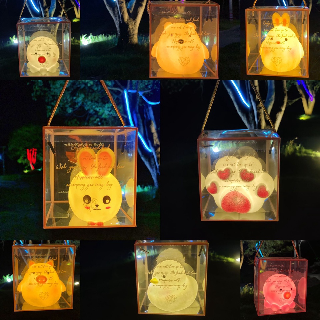 Đèn LED Phát Quang Hình Động Vật Dễ Thương Sáng Tạo Trang Trí Phòng Ngủ Trẻ Em