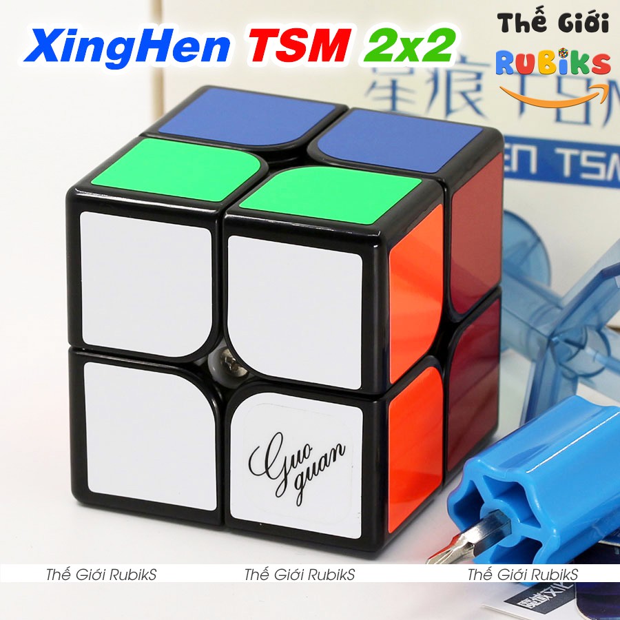 Rubik 2x2 MoYu GuoGuan XingHen TSM Có Nam Châm. Khối Rubic Cube 3x3x3. Đồ Chơi Thông Minh.