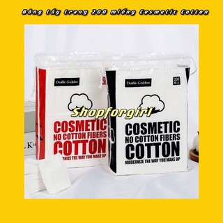 Bông tẩy trang 200 miếng Cosmetic Cotton - SHOPFORGIRL