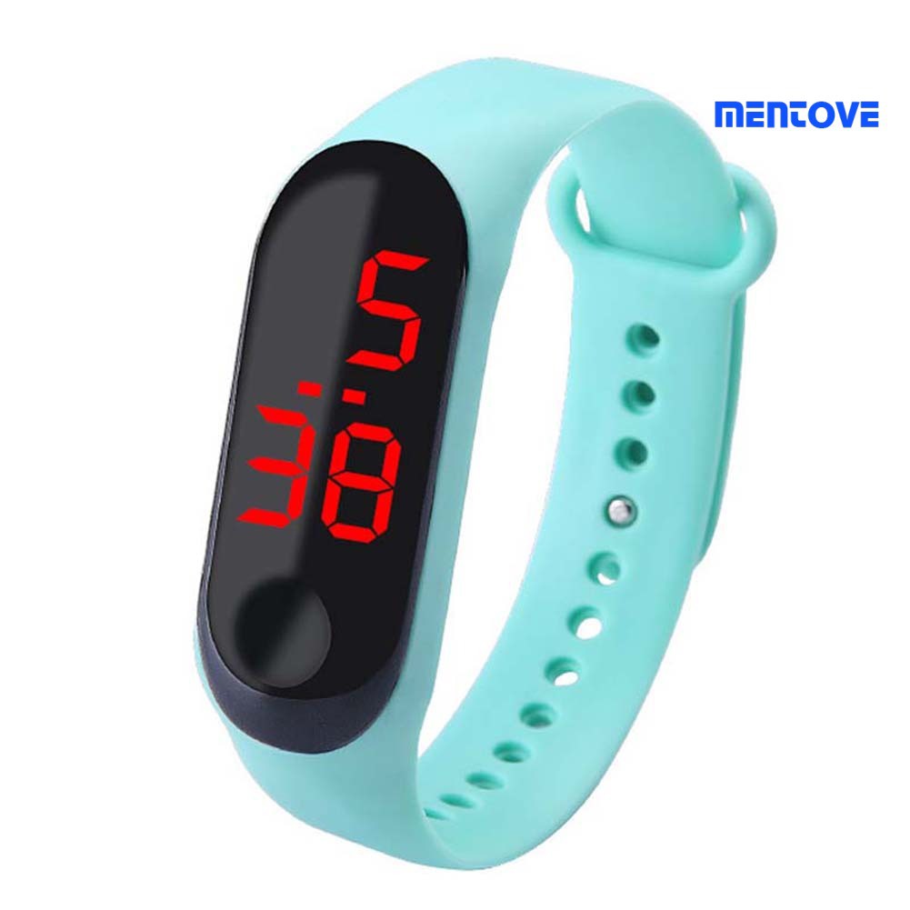 Đồng Hồ Đeo Tay Điện Tử Dây Đeo Có Đèn Led Điều Chỉnh Được