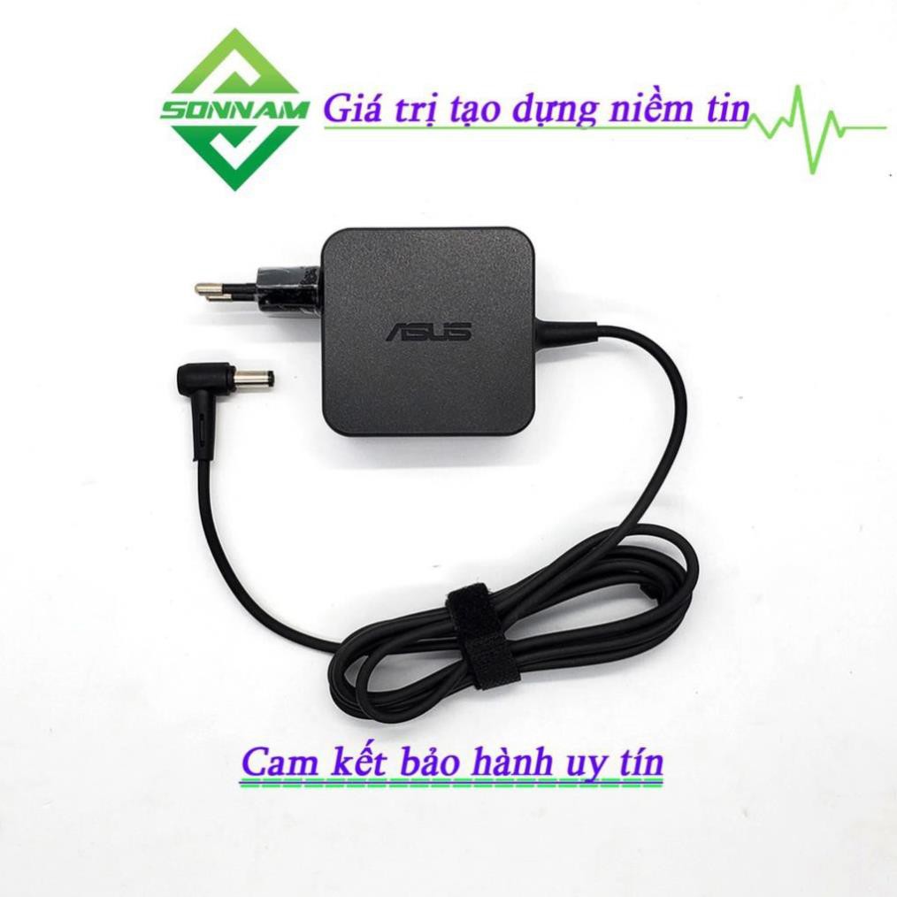 Hàng Chính Hãng -  Sạc LAPTOP ASUS Vuông 19V - 1.75A/-2.37A/-3.42A ZIN Chân To & Nhỏ Bảo Hành Đổi Mới 12 Tháng