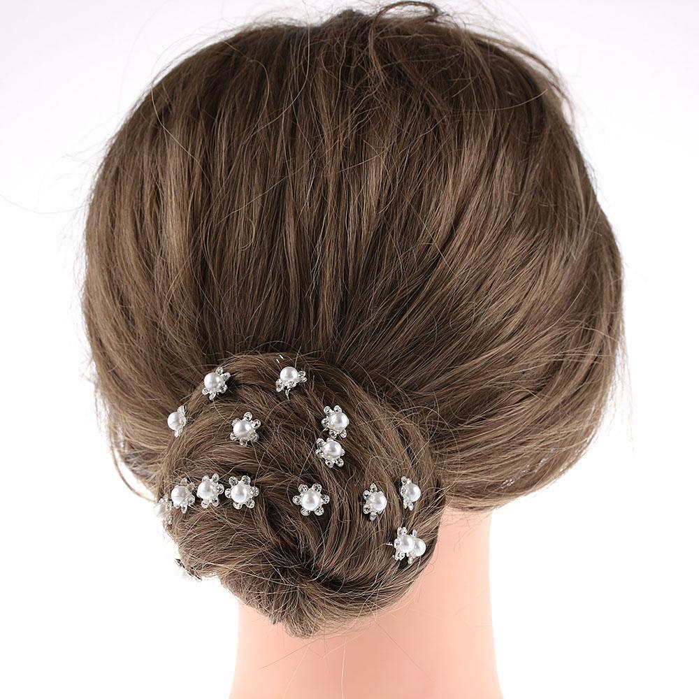 20 Trâm Cài Tóc Cô Dâu Màu Trắng