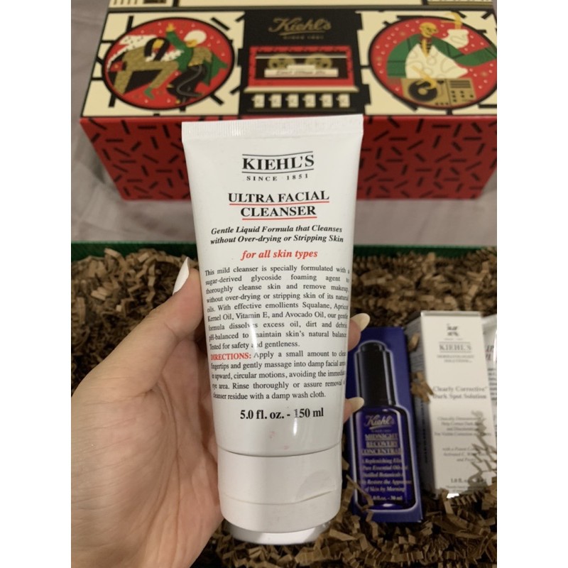 [Kiehl’s Chính Hãng]Sữa Rửa Mặt Tạo Bọt Dịu Nhẹ Ultra Facial Cleanser 150ml - Hàng Chính Hãng | BigBuy360 - bigbuy360.vn