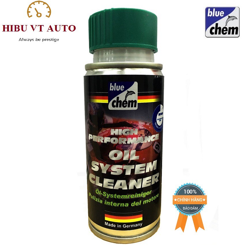 Chai Dung dịch súc rửa động cơ cho mô tô xe máy Bluechem Oil System Cleaner (50ml)