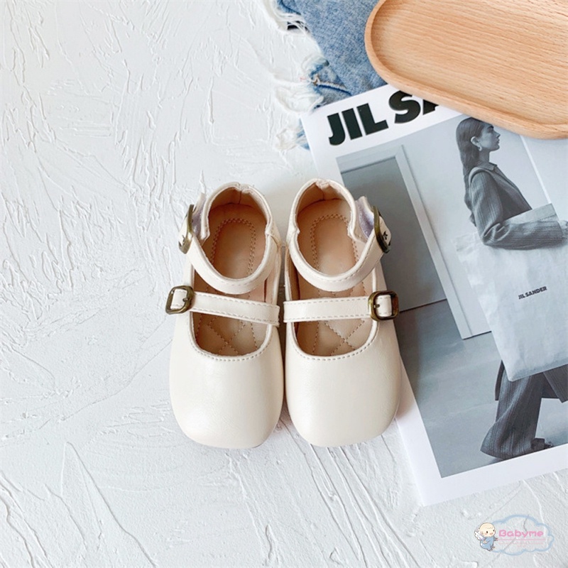 Xăng đan Đế Mềm Màu Trơn Dành Cho Bé Gái