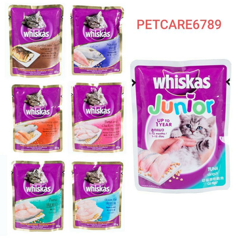 Pate mèo con whiskas 80g whiskas pate