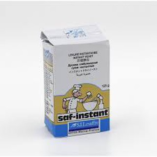 [Nhận hàng sau 1h với nowship/grap] Men khô bánh mỳ ngọt Saf-Instant vàng Pháp (125gr) hàng có sẵn