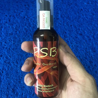 MEN VI SINH QUANG HỢP PSB LỌ 100ML CHO BỂ CÁ CẢNH