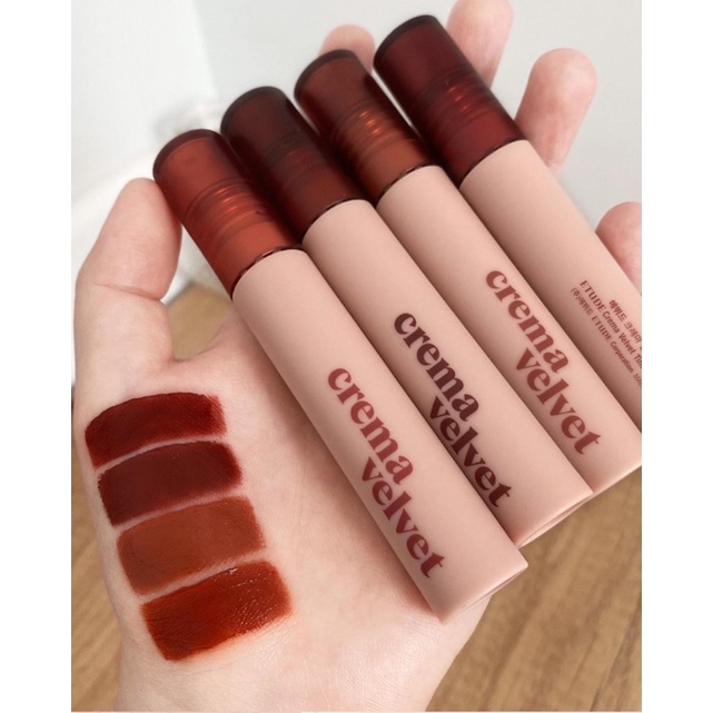 Son Kem Lì, Mịn Mượt như Nhung Etude Crema Velvet Tint 3.6g | BigBuy360 - bigbuy360.vn