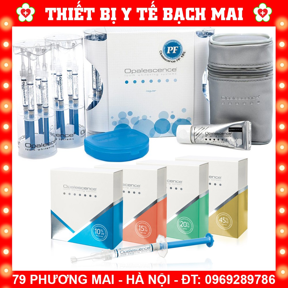 Combo 2 Tuýp Thuốc Tẩy Trắng Opalescence 15% Mỹ