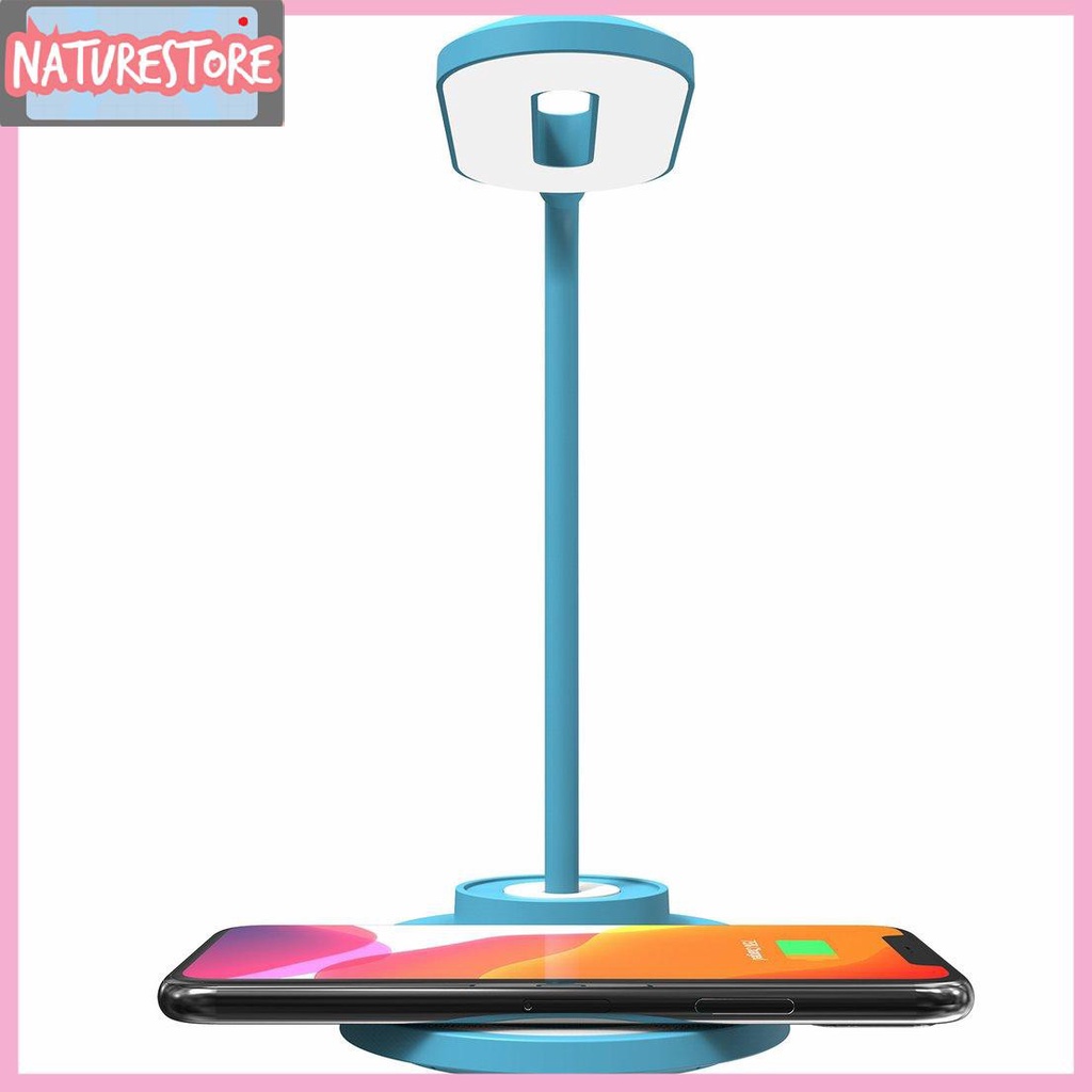 Đế Sạc Nhanh Không Dây Có Đèn LED Cho Điện Thoại