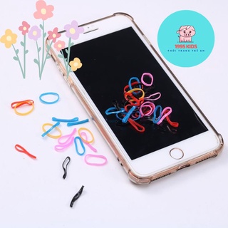 10 dây chun nịt buộc tóc đơn giản mix nhiều màu cho bé gái 1995 kids
