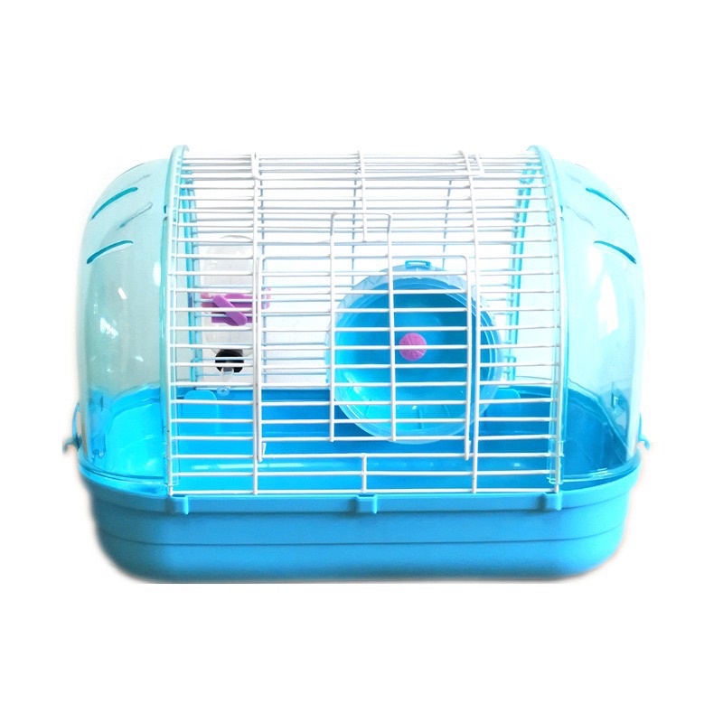 Lồng tổ chim mica mái vòm. Lồng mica nuôi hamster. Lồng phi thuyền nuôi hamster