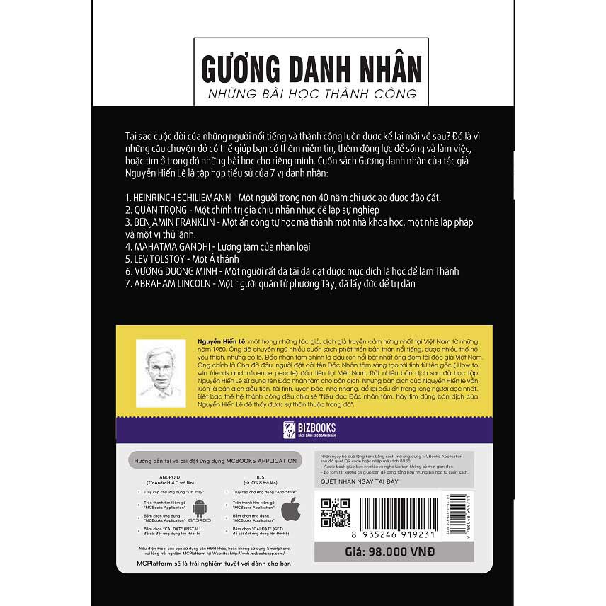 Sách - Gương Kiên Nhẫn – Những Bài Học Thành Công + tặng kèm Booksmart