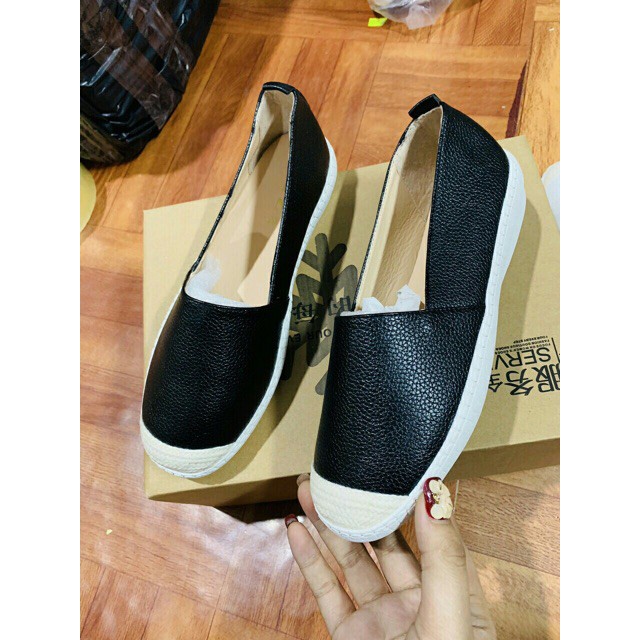 [FREE SHP 99K]  [Shopee trợ giá sock] Giày slip on Zra da sần trơn siêu đẹp đế mềm dẻo dễ đi phù hợp vói mọi lứa tuổi | BigBuy360 - bigbuy360.vn