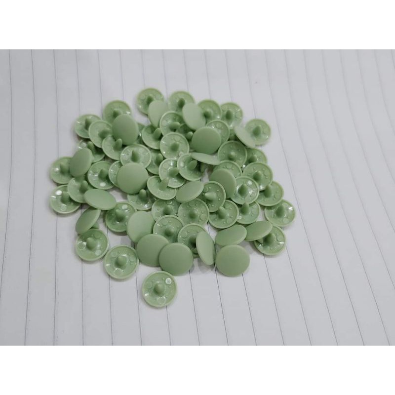 Nút bấm nhựa, cúc nhám T3 Nhật Bản 9mm/ bịch 50 set