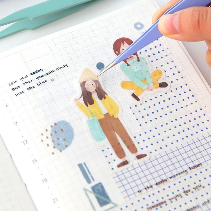 Nhíp gắp/ kẹp Sticker nhỏ gọn