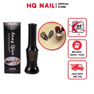Bút nhả gel đính đá tiện lợi cho thợ làm móng , HQ Nail