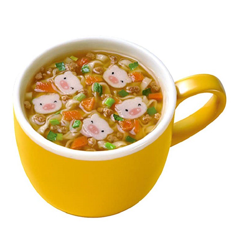 Mì Mug Nissin ăn liền cho Bé Nhật Bản chia làm 4 gói nhỏ