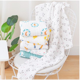 Khăn tắm 6 lớp Xô nhăn mềm mại( Có thể làm chăn đắp)