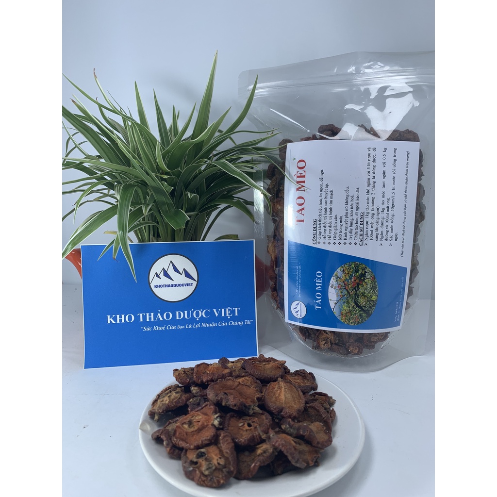 Táo Mèo khô hàng loại đẹp, thơm, sạch chất lượng 500g