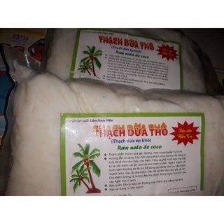 Thạch dừa thô viên vuông 1kg