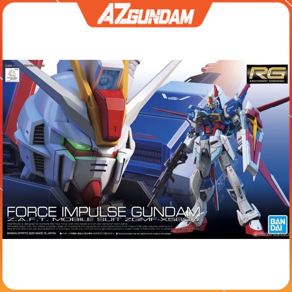 Mô Hình Gundam RG 33 Force Impulse ZGMF-X56S Series Gundam Seed Destiny Tỉ Lệ 1/144
