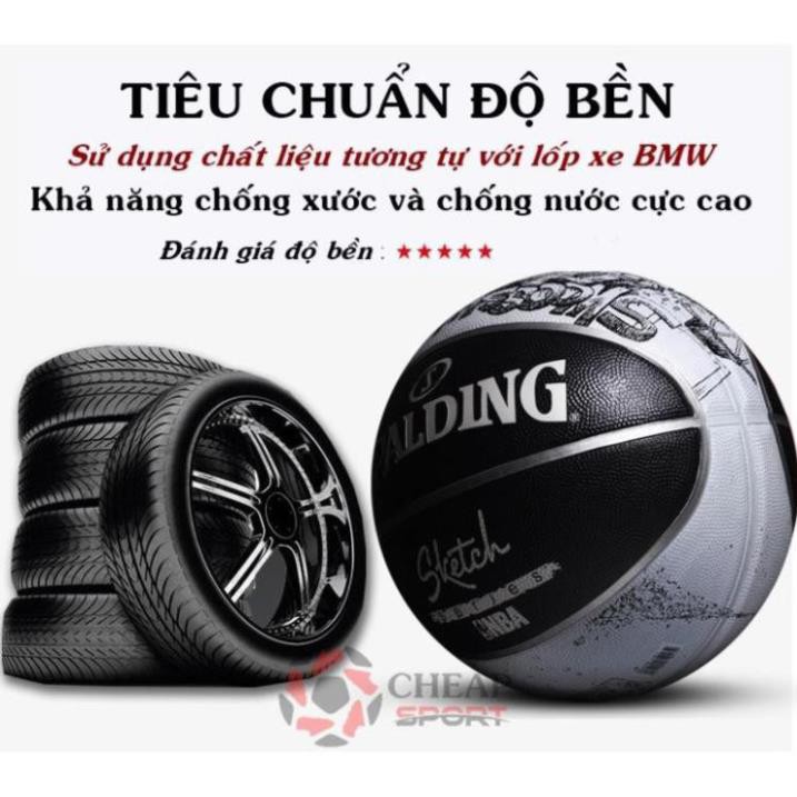 Real Bóng Rổ Spalding Sketch NBA Real Xịn Xò New . . 2020 2020 new . new ! ↺ *