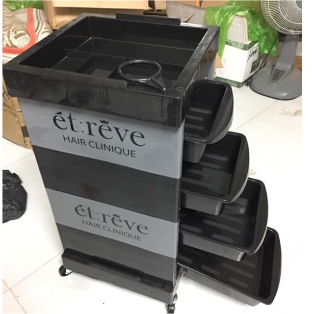 Xe đẩy cao cấp chuyên nghiệp Et:reve Hair cho các salon