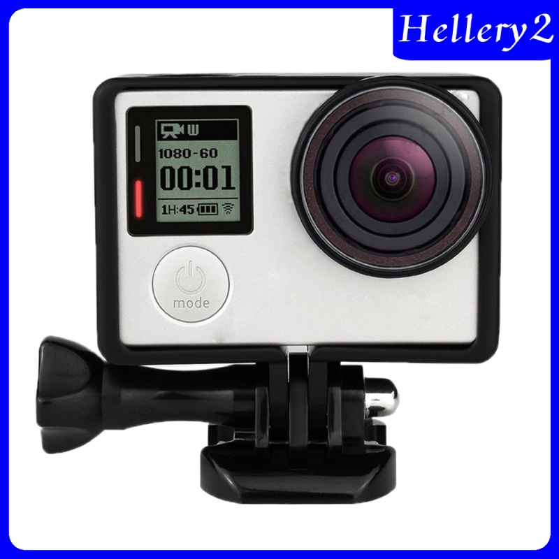 [HELLERY2] Shockproof Camera Case+UV Lens Cover +Lens Protective Cover for   Hero 4