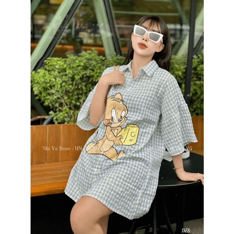 ĐẦM KATE LỤA IN SIÊU CUTE UP thoi trang shop valentina