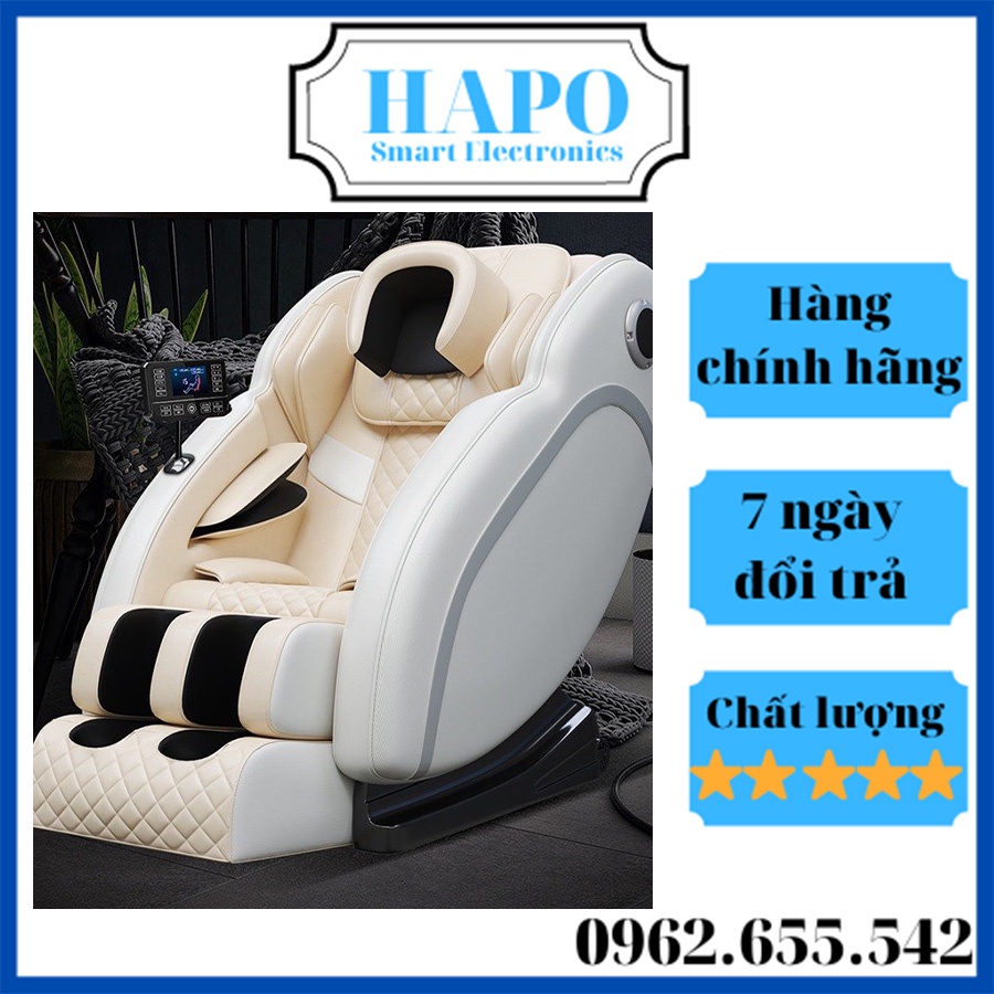Ghế massage Công nghệ Hàn Quốc, trị liệu toàn thân, giảm đau nhức mệt mỏi, kết nối loa Bluetooth, chế độ không trọng lực
