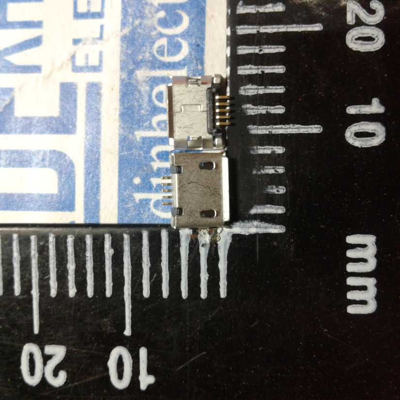 20 cái ĐẦU JACK CẮM MicroUSB CÁI MK5P TRỤ CẮM CHÂN DÀI (giá cho 20 cái) kde0212