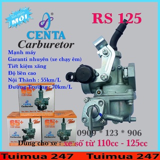 Bình Xăng Con (Bộ Chế Hòa Khí ) Centa RS 125