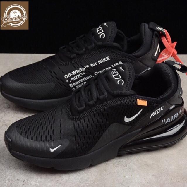 Free Giầy thể thao AIR MAX 270 full đen thời trang nam nữ chơi phố 2020 👡Tốt nhất NEW new [ CHUẨN CHẤT ] ‣ . Đủ ri : : '