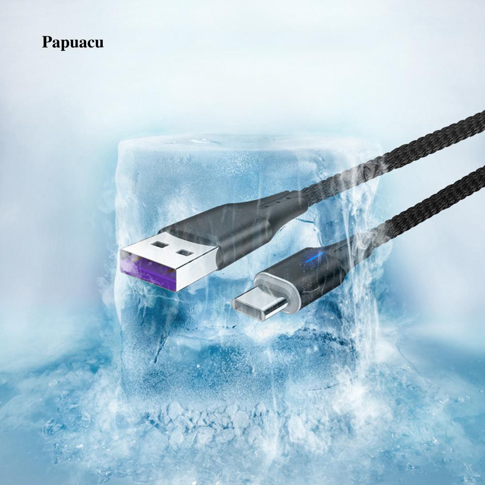 Dây cáp sạc dữ liệu micro USB loại C 5A hỗ trợ sạc nhanh có nam châm
