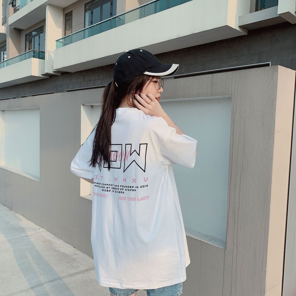 Áo thun NEEDS OF WISDOM I&O Tee NOWSAIGON , tee local brand nsg tay lỡ , phông now sài gòn nam nữ signature full tag