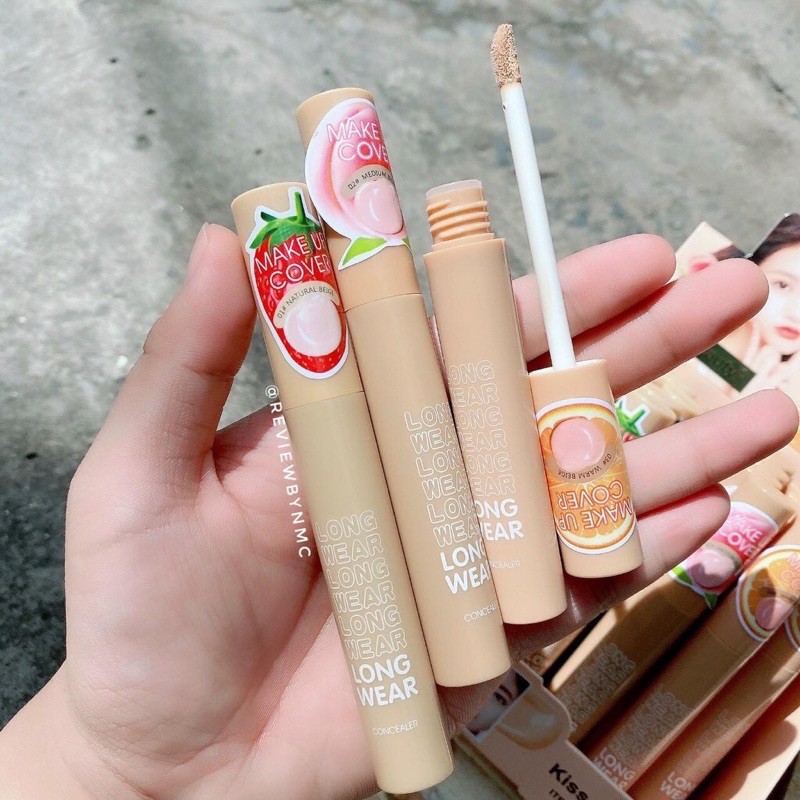 Kem Che Khuyết Điểm Kissbeauty Concealer Long wer Vị Trái cây