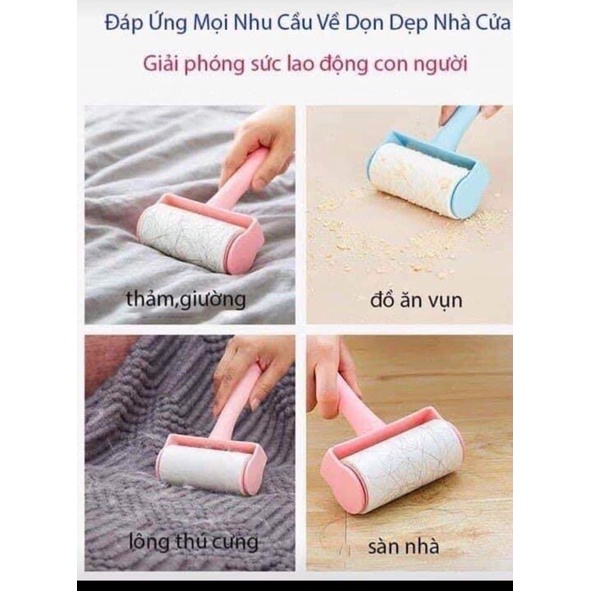 Cây lăn bụi đa năng 1 cây lăn + 2 lõi dự phòng