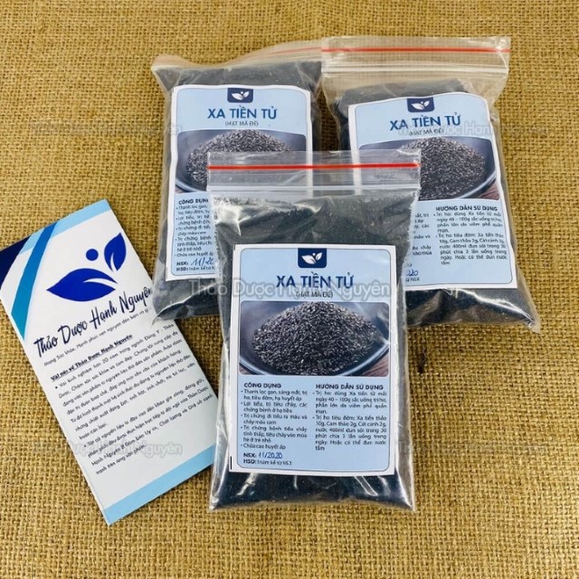 Xa tiền tử 1kg (Sa tiền tử,hạt mã đề) - Thảo Dược Hạnh Nguyên